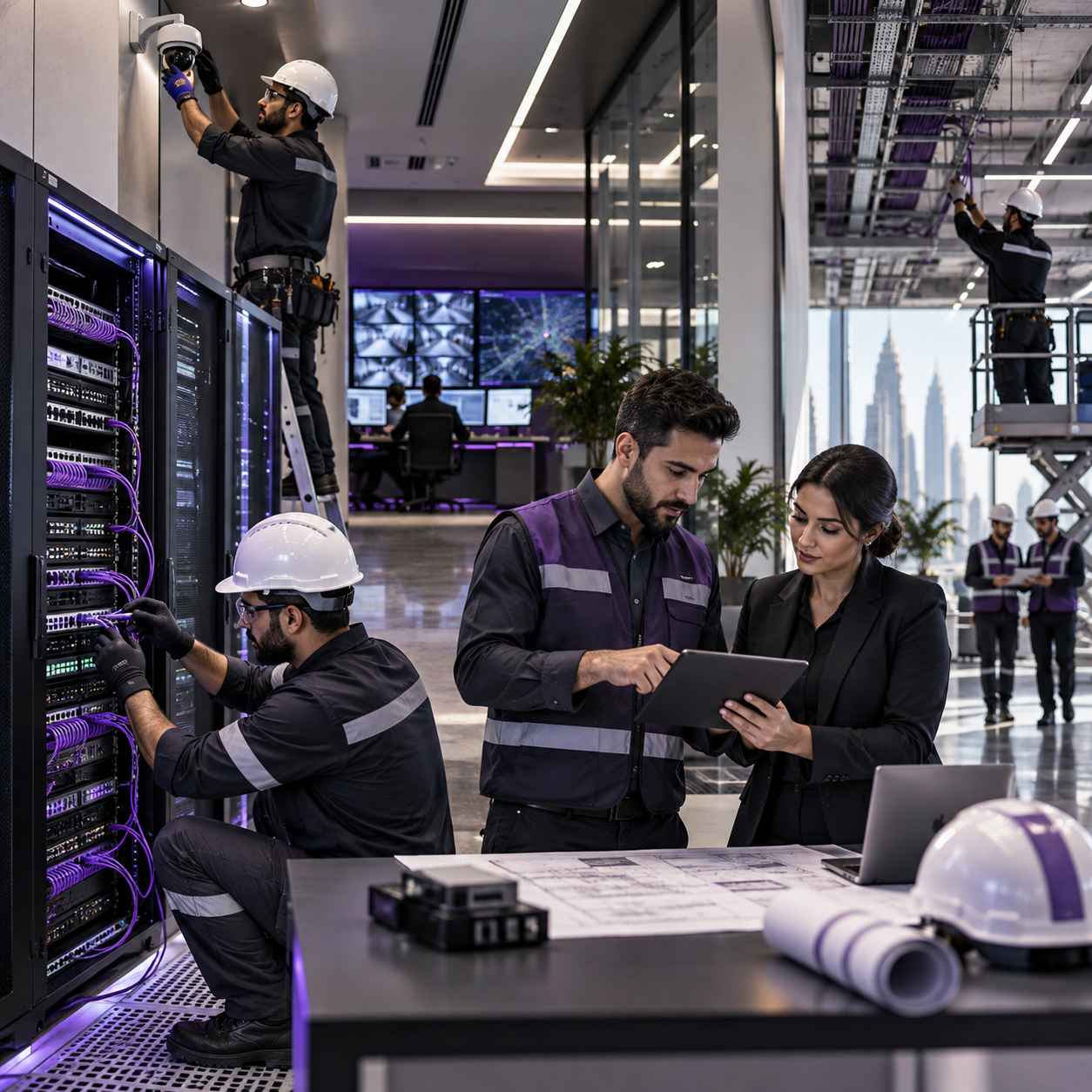 Technical infrastructure and contracting services