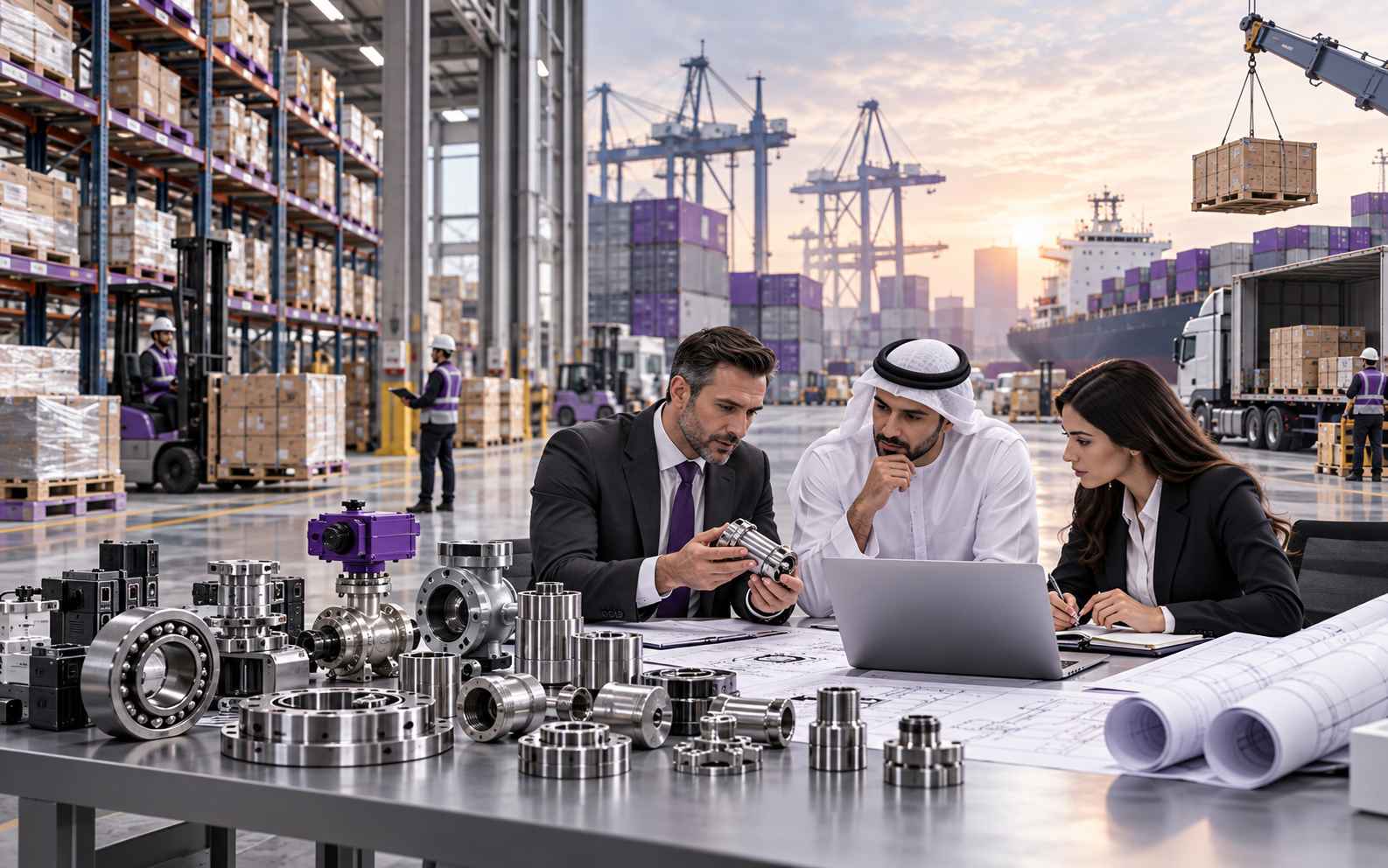Industrial procurement and technical equipment environment