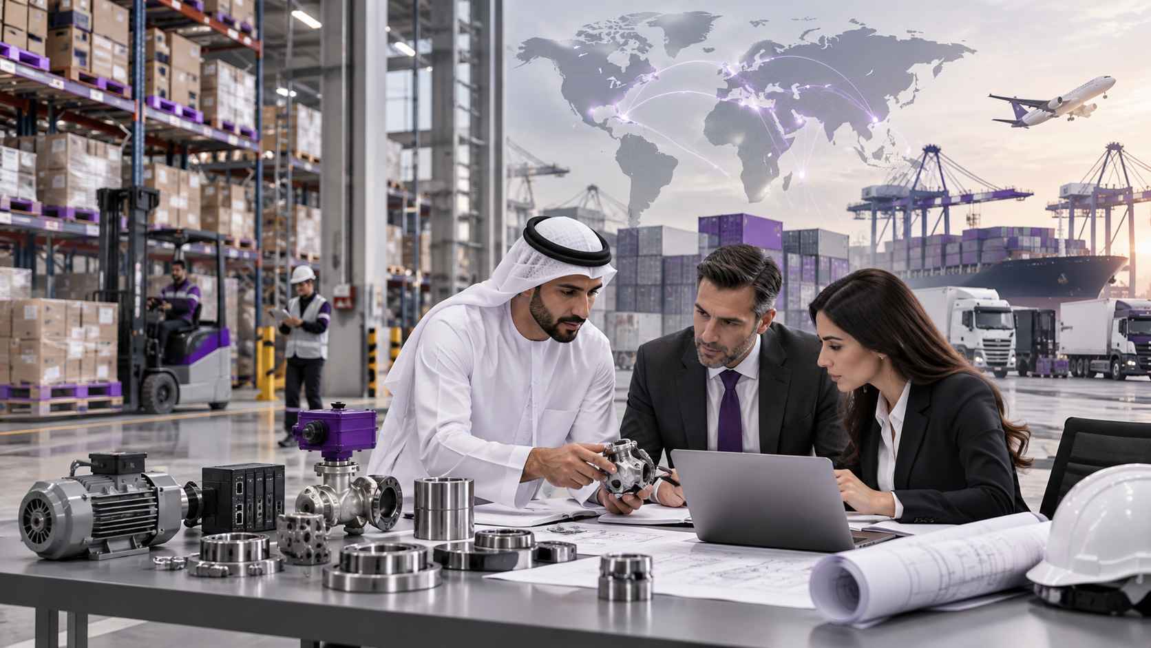 Industrial equipment and technical components